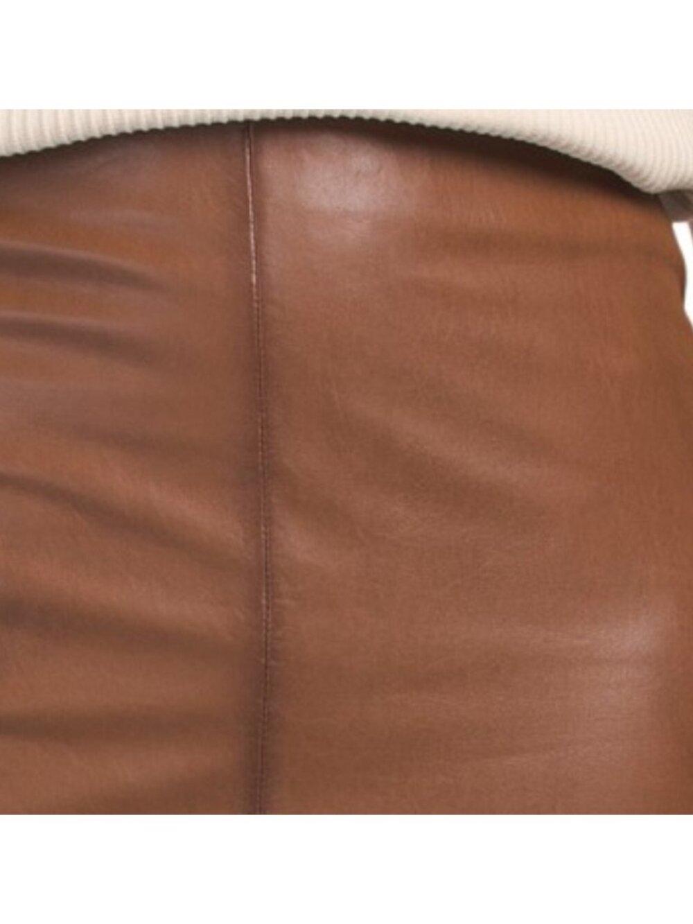 BOD & CHRISTENSEN Leather Dana Skirt - Picture 3 of 3